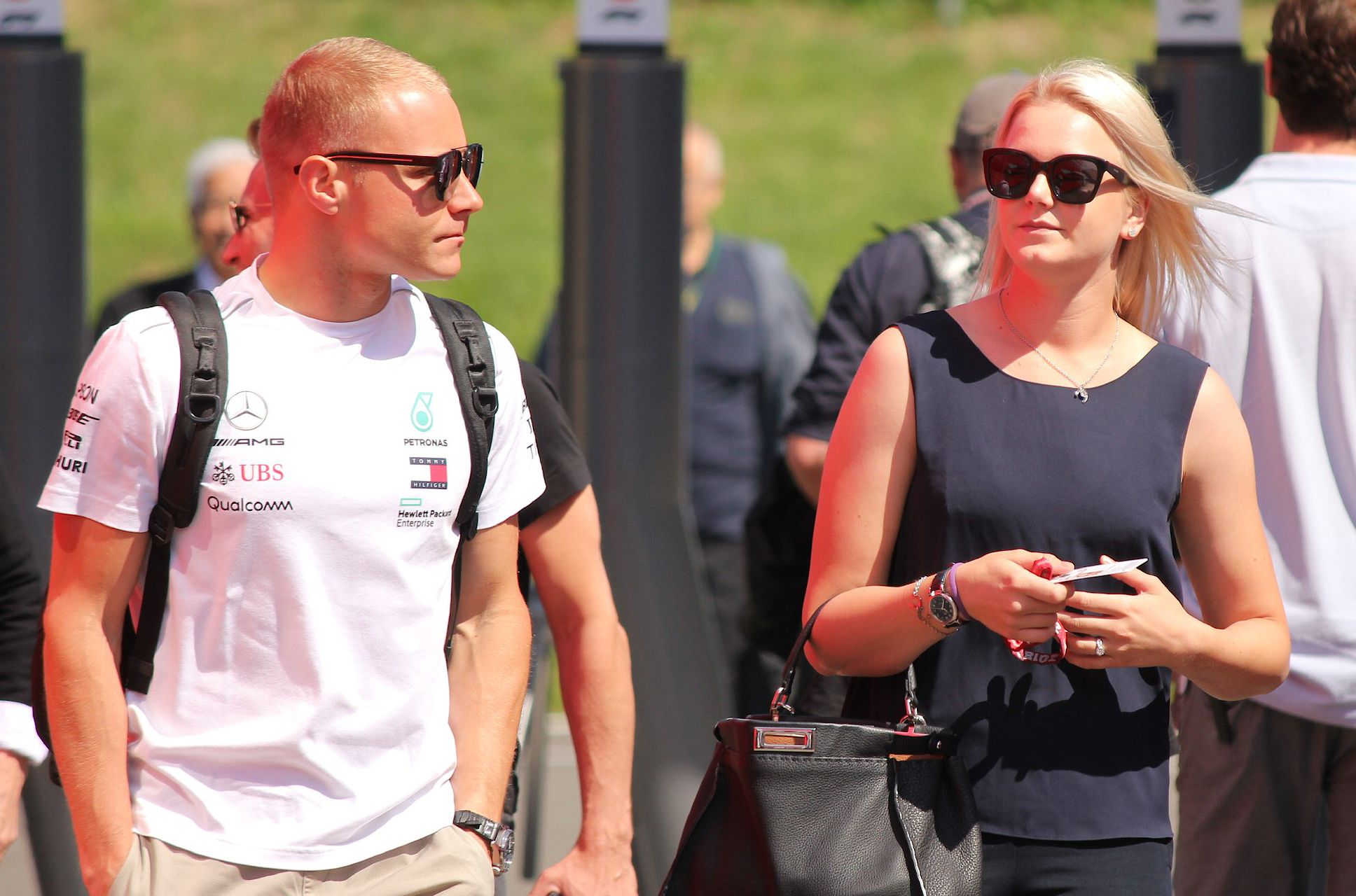 Bottas örül, hogy feleségének saját szenvedélye van