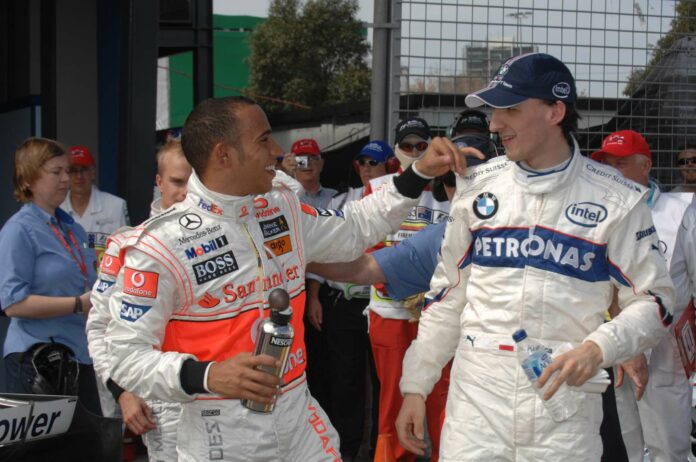 lewis hamilton, robert kubica, racingline.hu