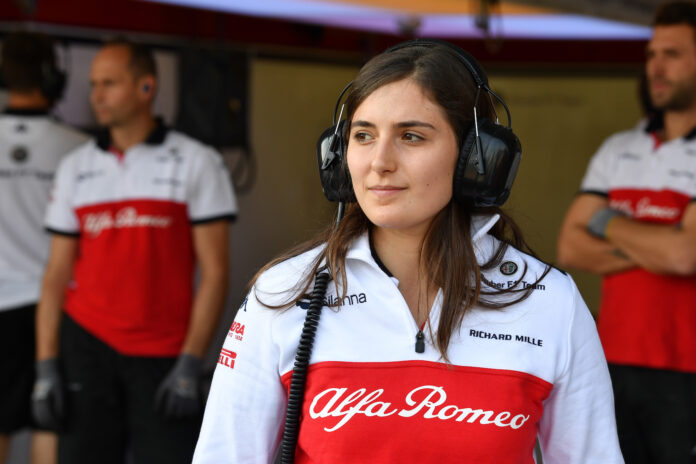 Tatiana Calderon, racingline, racinglinehu, racingline.hu