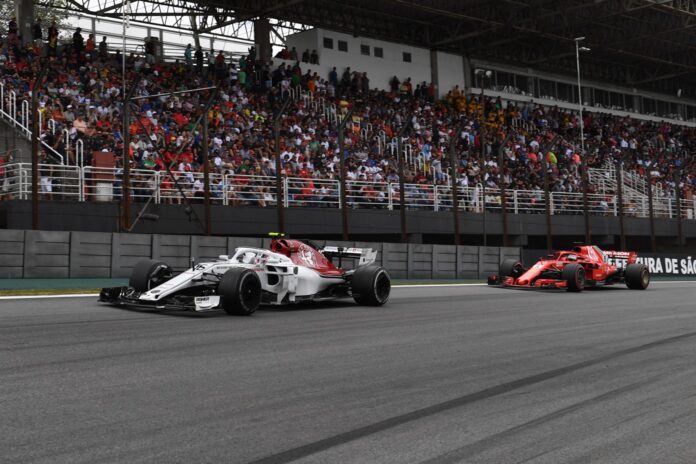 Sauber, Leclerc, Interlagos