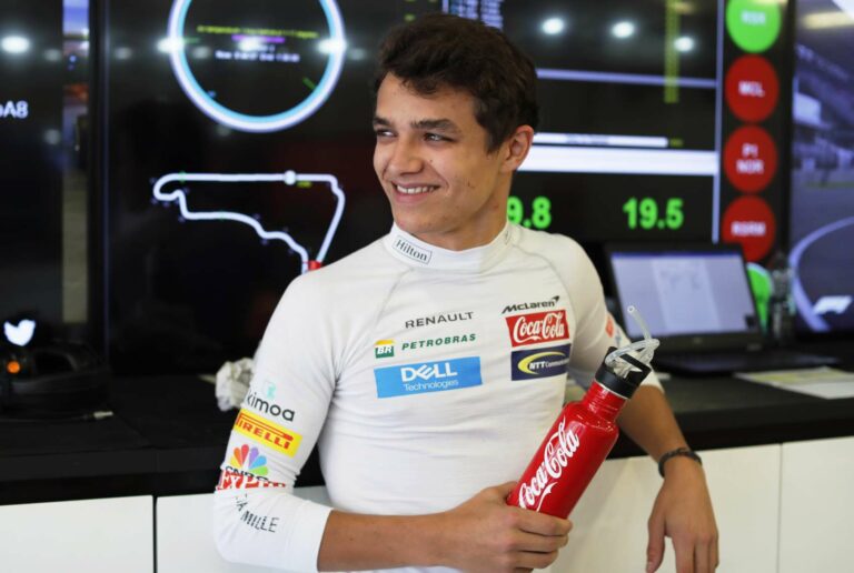 lando norris, brown, mclaren, racingline.hu