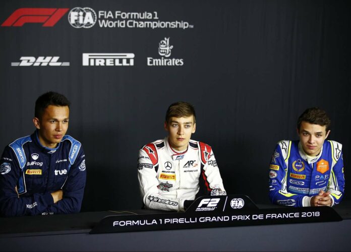 Albon, Russell, Norris, racingline, racinglinehu, racingline.hu