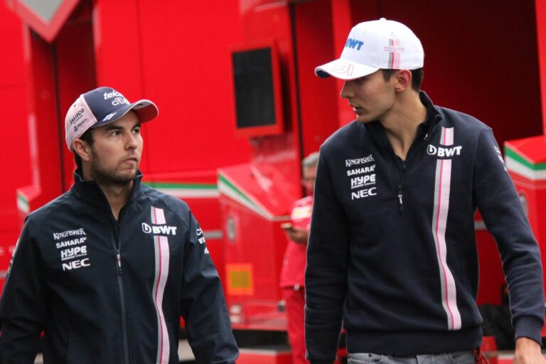 sergio perez, esteban ocon, racingline.hu
