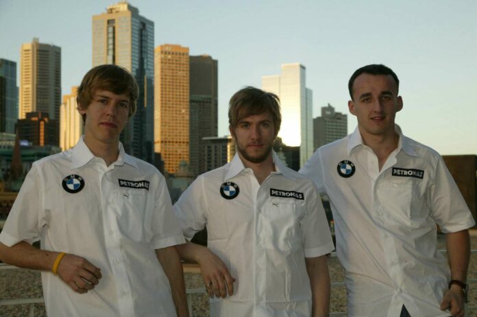 sebastian vettel, nick heidfeld, robert kubica, racingline.hu