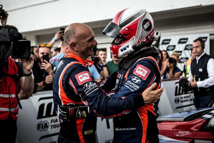 gabriele tarquini, michelisz norbert, hyundai, racingline.hu