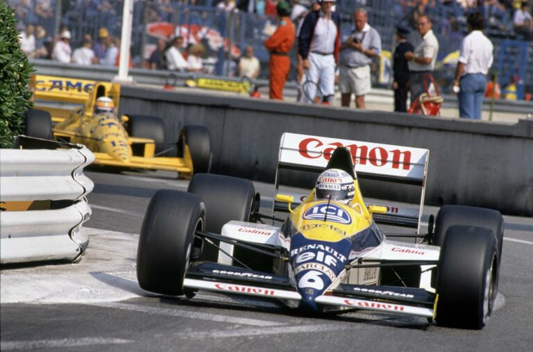 Riccardo Patrese, Satoru Nakajima, lotus, williams, racingline.hu