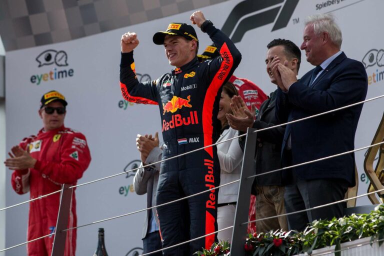 Verstappen, Racingline