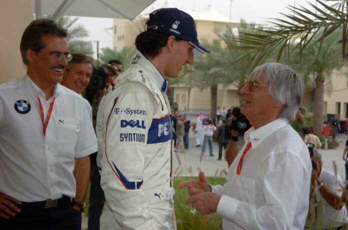 robert kubica, bernie ecclestone, racingline.hu