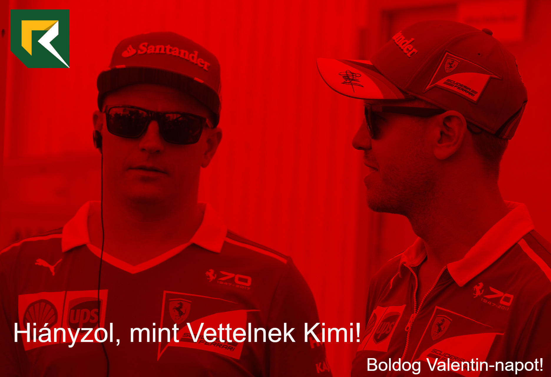 Autósportos Valentin napi kártyákat készítettünk nektek