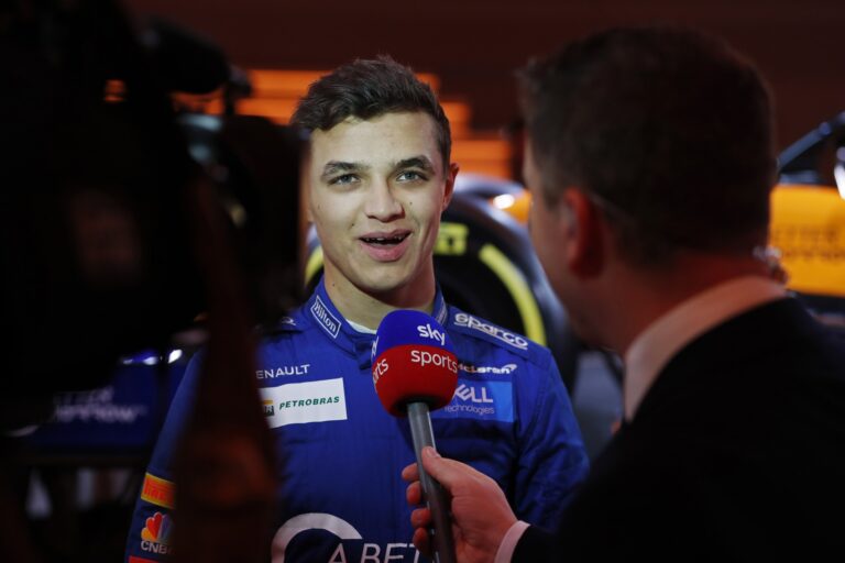 Lando Norris racingline. racinglinehu, racingline.hu