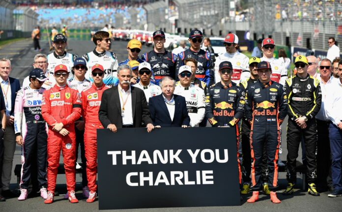 Charlie Whiting, Thank you Charlie, racingline, racinglinehu, racingline.hu
