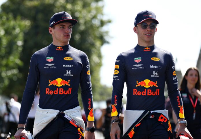 Max Verstappen, Pierre Gasly, racingline, racinglinehu, racingline.hu