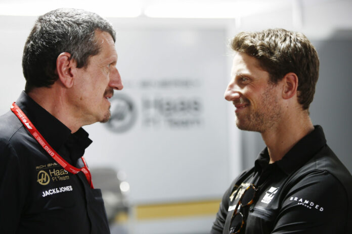 romain grosjean, günther steiner, racingline.hu