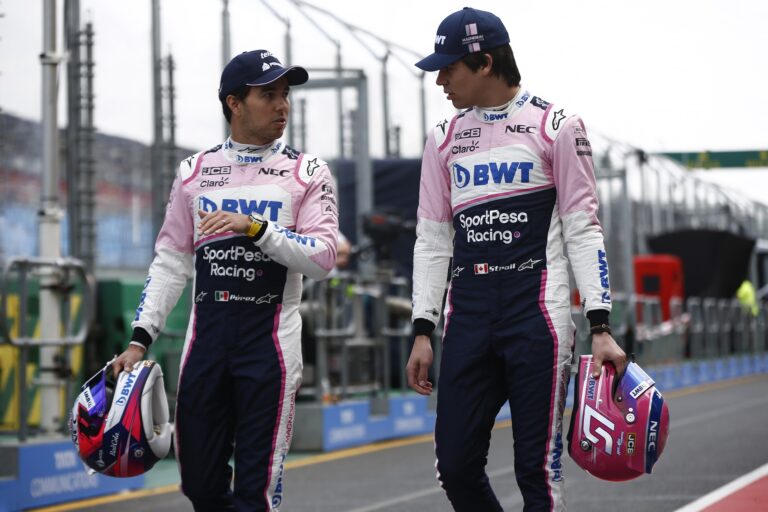Sergio Perez, Lance Stroll racingline, racinglinehu, racingline.hu