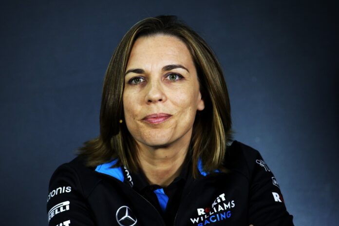 Claire Williams racingline, racingilnehu, racingline.hu