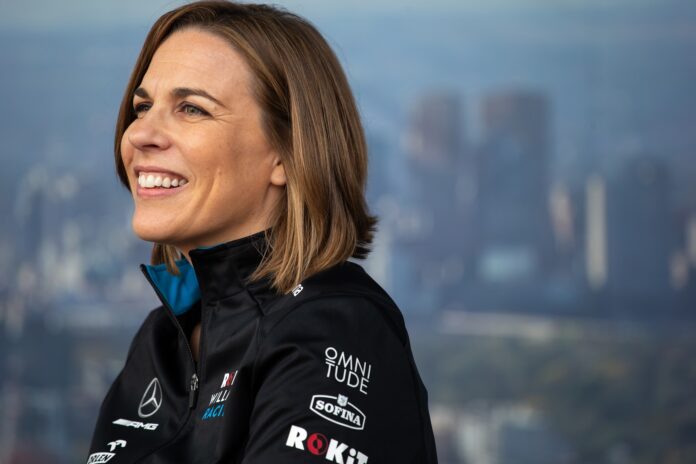 Claire Williams racingline, racinglinehu, racingline.hu