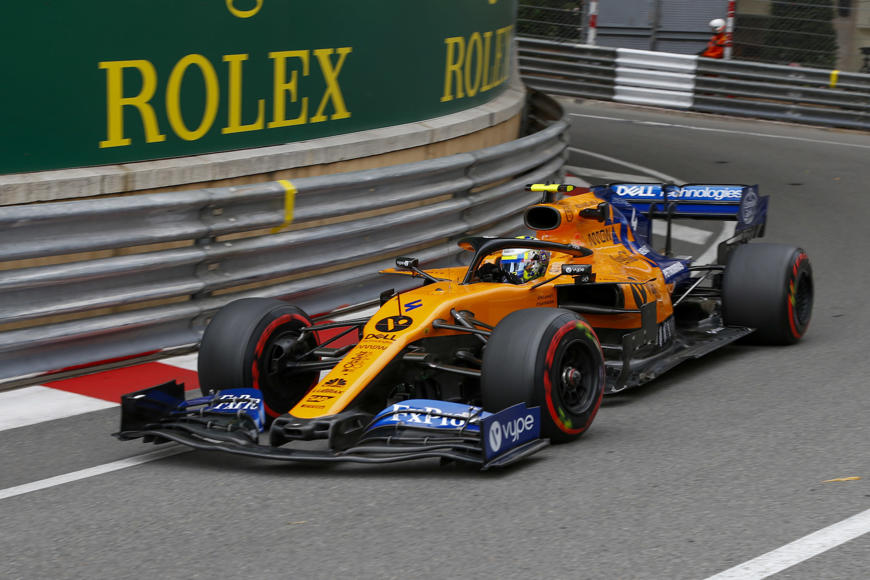 Norrisnak az overálja bánta a Monacói Nagydíjat