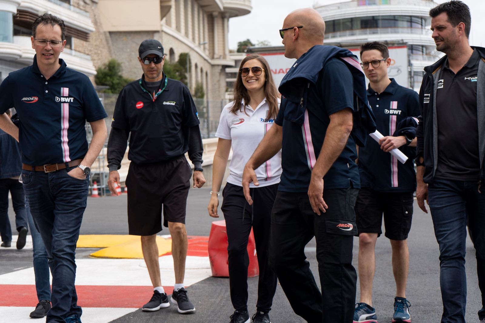 Így zajlik a pályabejárás Monacóban