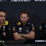 Cyril Abiteboul, Christian Horner, Vlaire Williams