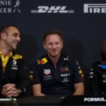 Cyril Abiteboul, Christian Horner, Vlaire Williams