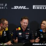 Cyril Abiteboul, Christian Horner, Vlaire Williams