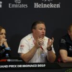 Claire Williams, Zak Brown, Andrew Green