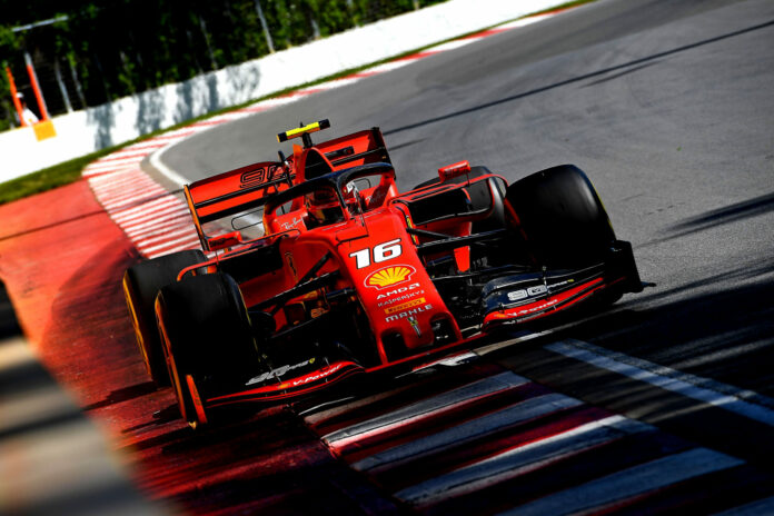 Kanada Ferrari Charles Leclerc