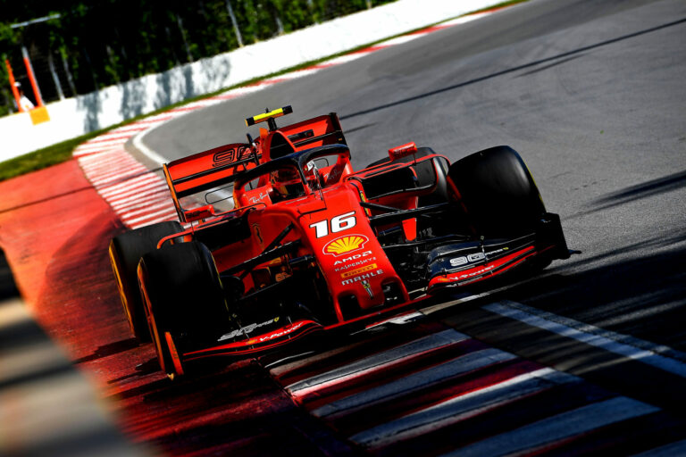 Kanada Ferrari Charles Leclerc