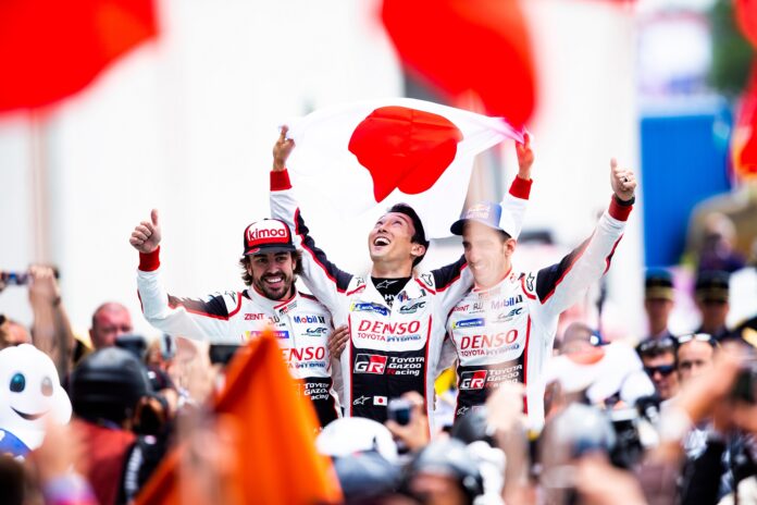 #8 TOYOTA GAZOO RACING / JPN / Toyota TS050 - Hybrid - Hybrid / Sebastien Buemi (CHE) / Fernando Alonso (ESP) / Kazuki Nakajima (JPN) - 24 hours of Le Mans - Circuit de la Sarthe - Le Mans - France -