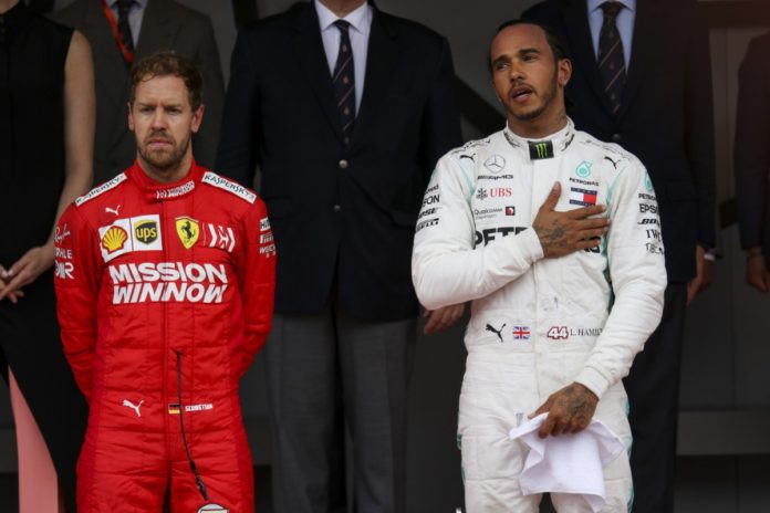 Sebastian Vettel, Lewis Hamilton