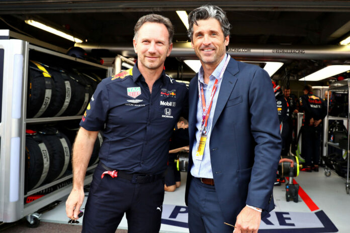 Christian Horner, Patrick Dempsey, legendák, racingline, racinglinehu, racingline.hu