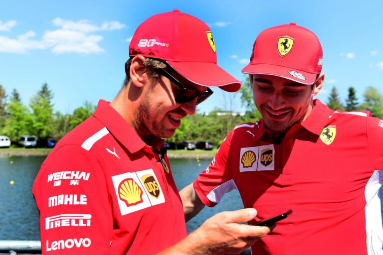 Charles Leclerc, Sebastian Vettel, Ferrari, racingline, racinglinehu, racingline.hu