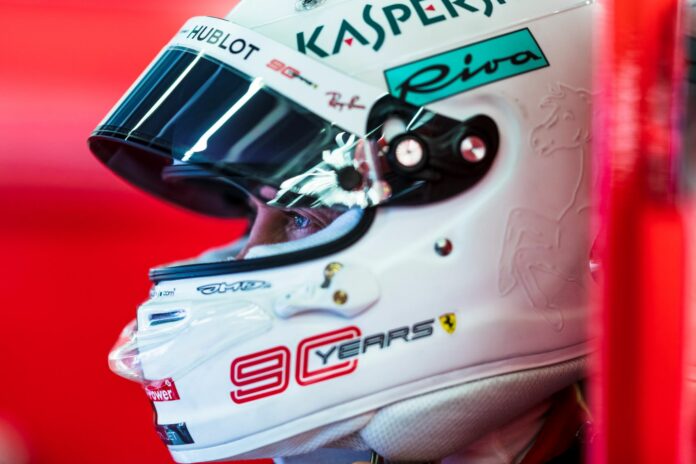arai, Sebastian Vettel, Ferrari, racingline, racinglinehu, racingline.hu