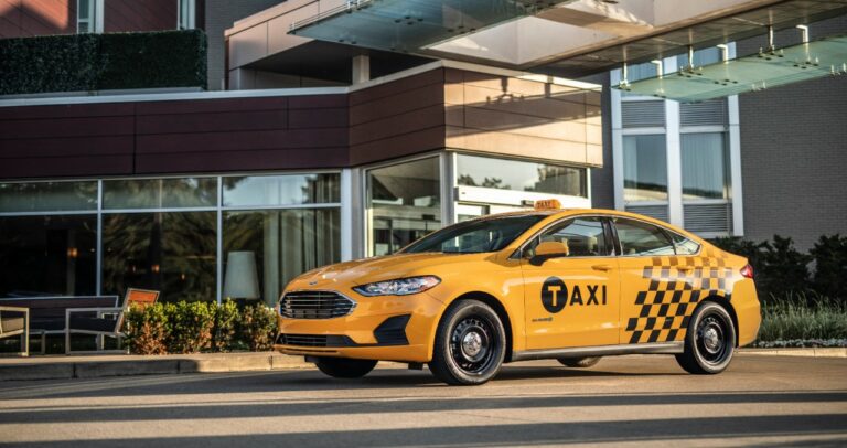 Ford Fusion Hybrid Taxi