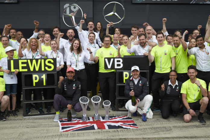 Mercedes Lewis Hamilton, Valtteri Bottas