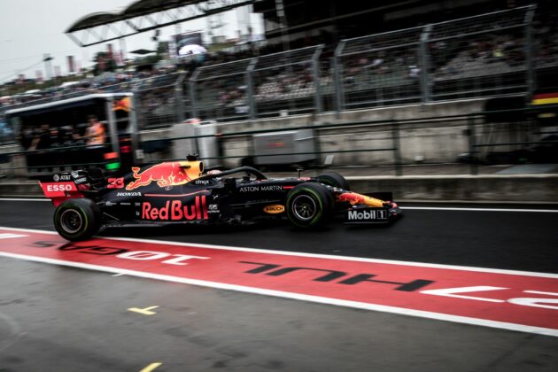 Verstappen, racingline