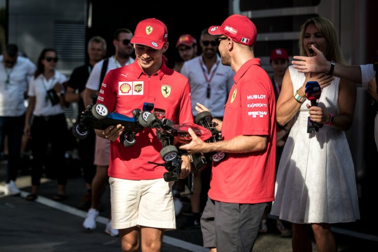 Sebastian Vettel, Charles Leclerc