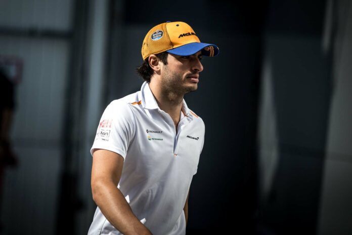 Carlos Sainz, McLaren, racingline
