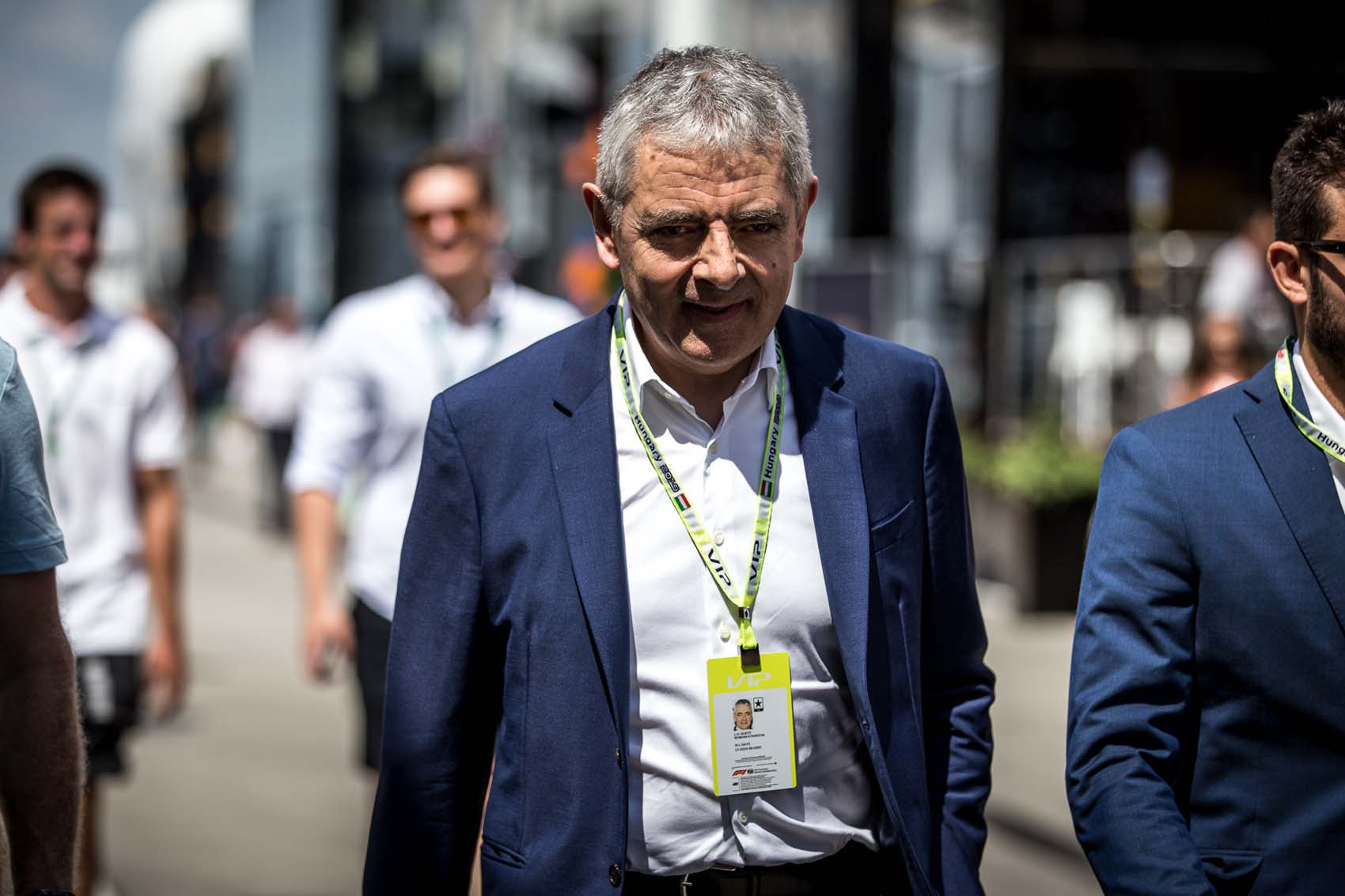 Hírességek, vendégek a Magyar Nagydíj paddockjában