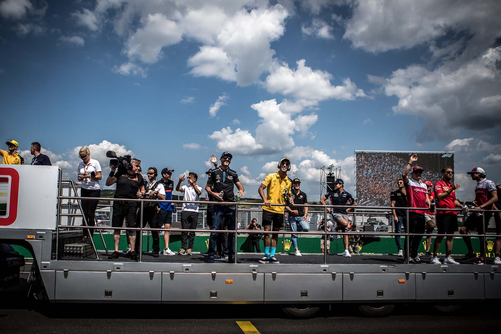 f1, forma-1, drivers parade, kvíz, karantén