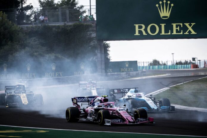 Lance Stroll, overtake