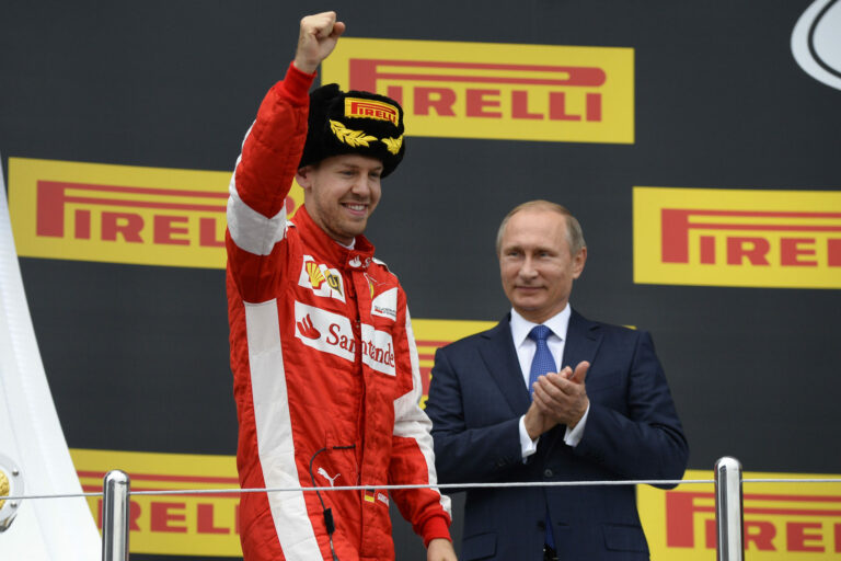 sebastian vettel, vlagyimir putyin, racingline.hu