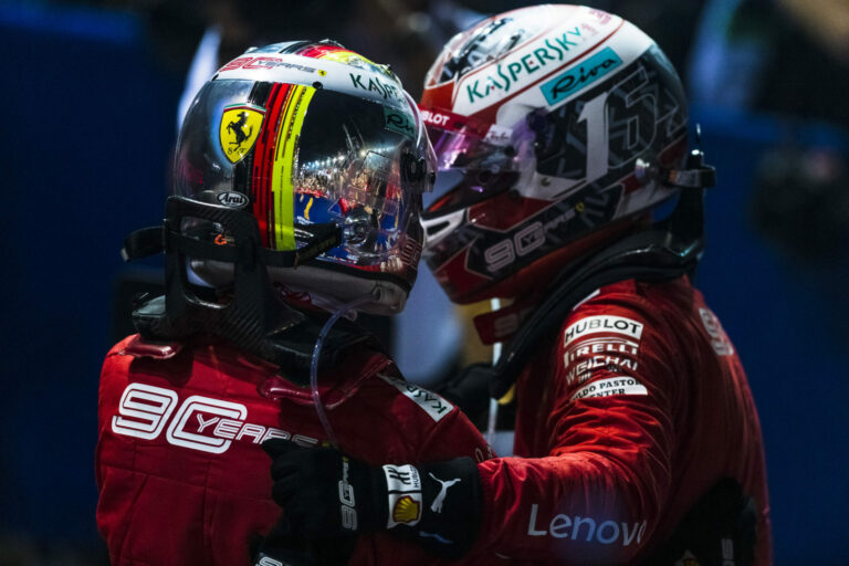 Sebastian Vettel, Charles Leclerc