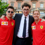 mattia binotto, charles leclerc, sebastian vettel, racingline.hu
