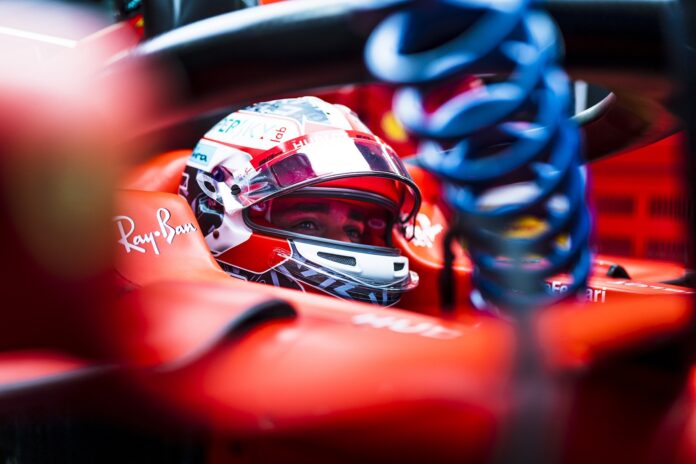 Charles Leclerc, Ferrari, racingline