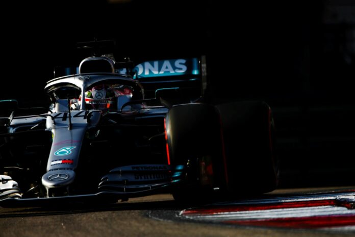 Lewis Hamilton, Mercedes, racingline