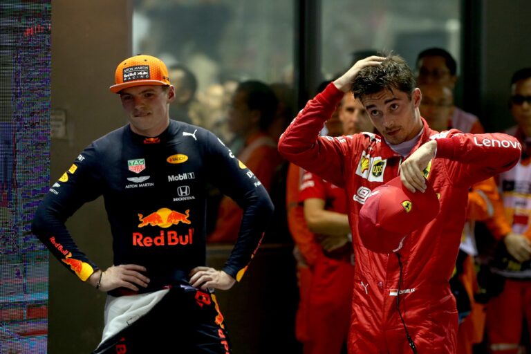 Max Verstappen, Charles Leclerc
