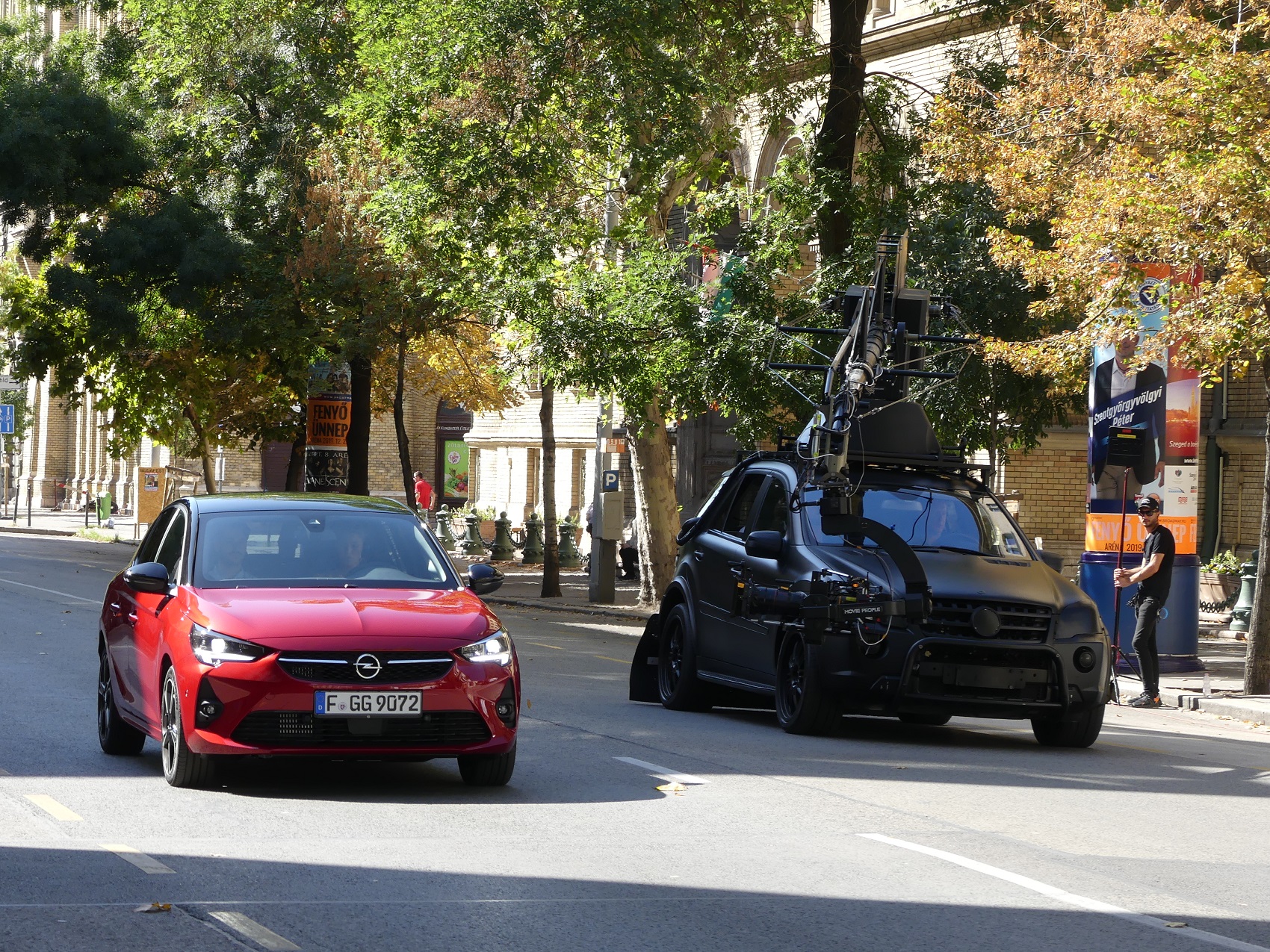 Budapesten forgatták az új Opel Corsa reklámfilmjét