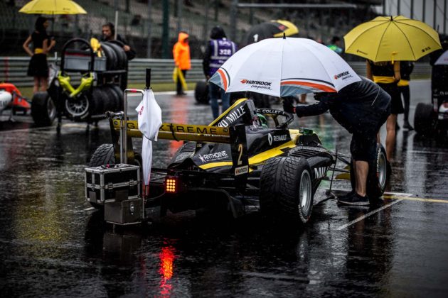 Formula Renault Eurocup rain, eső