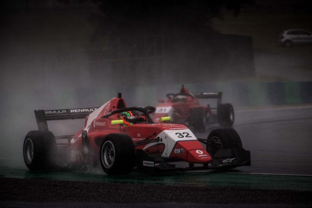 Formula Renault Eurocup rain, eső